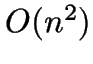 \( O(n^{2}) \)